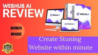 Webhub AI Review | This AI Website Builder Makes Perfect Sites in 60 SECONDS!