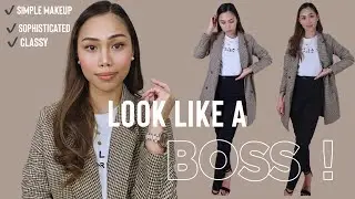 HOW TO: DAILY OFFICE MAKEUP TUTORIAL FOR MORENA 2021 | SIMPLE EVERYDAY WORK MAKEUP LOOK