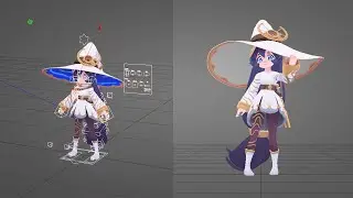 Animating Ystra Stream - Part I: Blocking