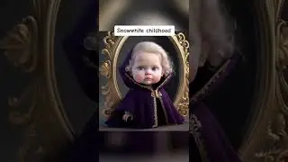 Snowwhite childhood #disney #shorts