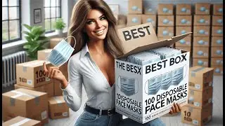 😷 NNPCBT 100PCS 3 Ply Black Disposable Face Mask | Best Box of Masks Disposable 100 😷
