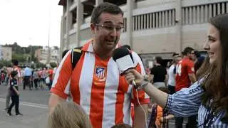 Homenaje al Vicente Calderón en el último partido del Atlético de Madrid en el Estadio