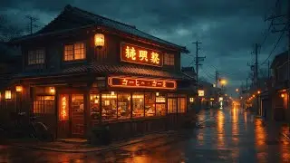 80s&ndash;90s Lofi Music 💿 Retro Tokyo Rainy Nights | Focus & Productivity🎧 