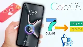 ColorOS 7 Original Theme with lock screen charging animation for Realme & Oppo | Coloros 7 theme