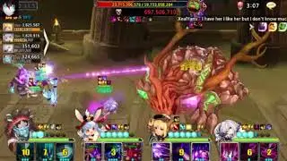 King's Raid - Guild Raid Hard 1st Boss