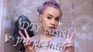 ♥Dying my hair pastel purple♥
