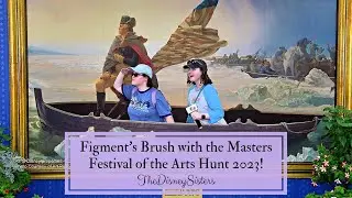 Figment's Brush with the Masters Art Hunt 2023 | EPCOT Festival of the Arts Vlog 2023