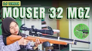 🔥LEGENDA HIDUP!! MOUSER 32 MGZ FULL POINT TEMBUS 55M  POWER 900 FPS #mouser #32 #magazine