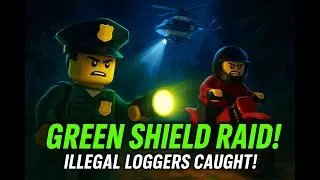 LEGO Police: Operation Green Shield – Epic Raid Against Illegal Loggers in the Forbidden Forest