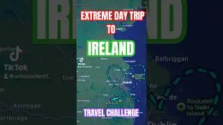 24 Hours in Ireland 🇮🇪 My Most Extreme Day Trip Yet! #travelchallenge #travelvlog #traveling