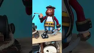 Pirate and Cannon Automaton