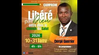 Eglise Adv Hermon de Carrefour 14 Janvier Campagne D'&eacute;vang&eacute;lisation