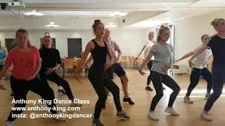 Anthony King's Michael Jackson Style Dance Class -Thriller