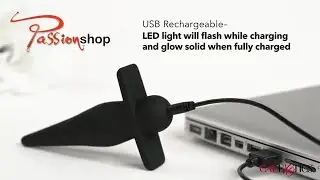 CalExotics Rechargeable High Intensity Probe Black | Anal Brand Demo