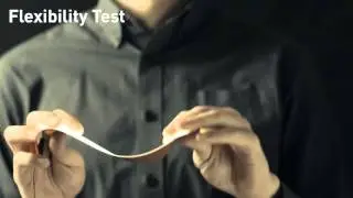Flexiblity Test OLED light panel