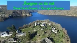 Aveyron vu du ciel - Presqu'&icirc;le de Laussac / Sarrans