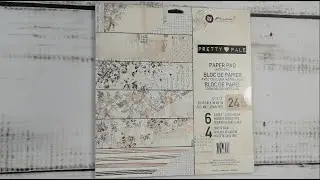 Paper pad Pretty Pale from Prima Marketing Flip Through