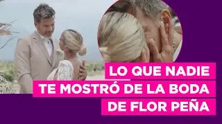 ¡ASÍ FUE LA BODA DE FLOR PEÑA!