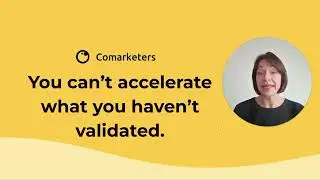 GTM Blueprint: You can't accelerate what you haven't validated
