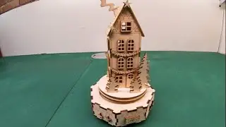 DIY puzzle 3D Music Box Christmas House magasin action