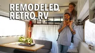 Remodeled Retro RV for Full Time Family Travel - Young Entrepreneurs