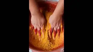 Chalk play | mud play #asmr #satisfying #asmrtriggers #reelsinstagram #asmrsounds
