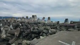 On the Crescent City Ca jetty Dec 31st 2025