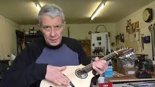 Twin-Point Flat-Top Mandolin: Part 8 Completed