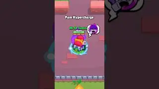 New Pam HYPERCHARGE🤩🙏 Brawl Stars #shorts #brawlstars #brawlstarsshorts