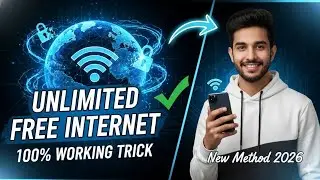 Unlimited free internet kaise chalayen | Jio Airtel Vi | Free में Unlimited Internet चलाओ अभी!