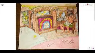 Shaman of WUB Whistles & writes, draws, & tells a Quantum Story of Wibblry & WUB just words can't do