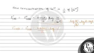 If the solution of the \( \mathrm{CuSO}_{4} \) in which copper rod is immersed is diluted to 10 ...
