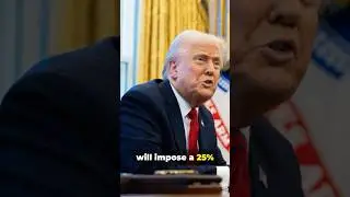 Trump Warns: 25% Oil Tariff if No Ceasefire Deal!  #news #shorts