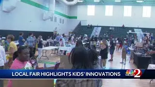 Young inventors showcase their creative ideas at the Children's Business Fair in Longwood