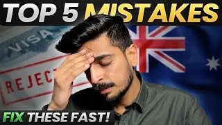 Australia Student Visa Rejection 2025 🇦🇺 | Fix These 5 Deadly Mistakes Before You Apply!