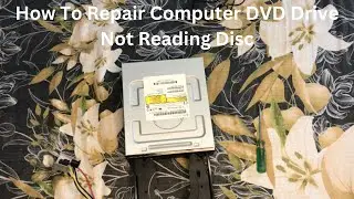 How To Repair Computer&rsquo;s DVD Rom Not Reading Disc..Little Modification done 😂