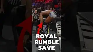 Kofi Kingston's Royal Rumble SAVES #wwe #wrestling #shorts