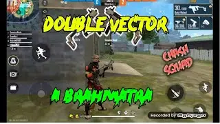 Garena Free Fire chash squad, Is double vector a brahmastra? | infnite gaming #GarenaFreeFire