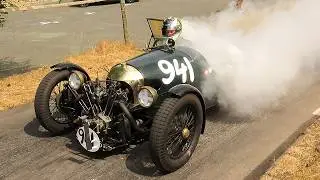 Racing a 1929 Morgan 3 Wheeler - behind the scenes at Loton Park Hill Climb!