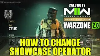 How to Change Showcase Operators Warzone 2 | COD Warzone 2 How to Change Showcase Operators | PS5
