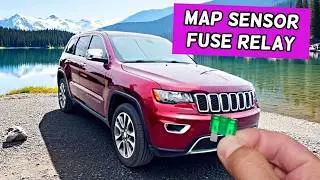 Jeep Grand Cherokee MAP Sensor Fuse Relay Location Replacement 2011 - 2022