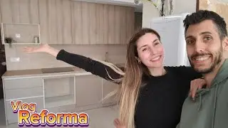 ¡¡¡Por fin TENEMOS COCINA en el apartamento!!!🎉🏡 Detrás de cámaras de la nueva cocina /Vlog Reforma