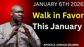Walk in Favor This January | Prophetic Prayer for Open Doors, Divine Help &  Acceleration