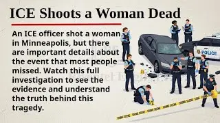 ICE Shoots a Woman Dead || ❄️💀 Learn English Through Story Level 2 || Graded Reader 🎧