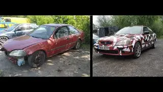 Building a Honda Civic VI EJ6 in 6 minutes! SZO TNT
