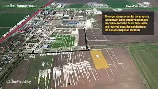 Presentation of a plot of land in Ravno Pole for industrial needs