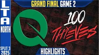 FLY vs 100T Game 2 Highlights | LTA North Grand Final Playoffs 2025 | FlyQuest vs 100 Thieves