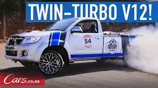 Появился безумный V12 Hilux! Единственный в мире V12 Hilux?