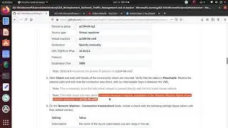 AZ104 Lab 06 Implement Traffic Management Task 3: Test transitivity of virtual network peering