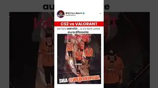 🔥 VALORANT vs CS2 #gaules #cs2 #csgo #cs2brasil #csgobrasil